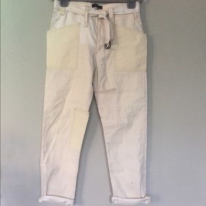 Isabel Marant Cargo Linen Pants SZ 36